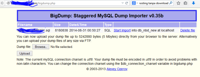 start import